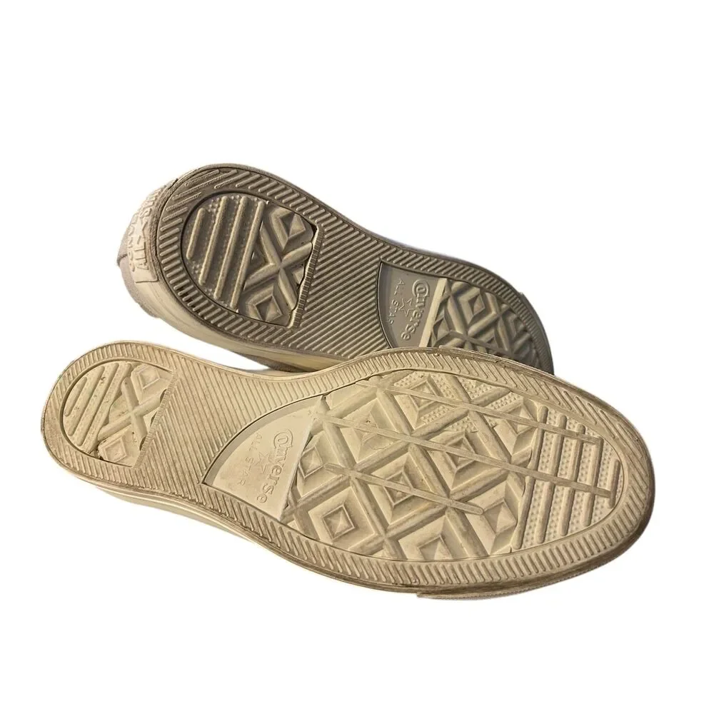 Women's Converse Chuck Taylor All Star Frilly Thrills - Egret - Size 8 - Picture 8 of 8